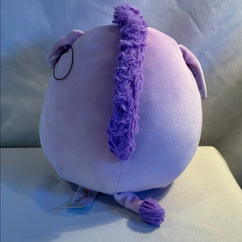 Squishmallows Easter Delzi the purple floral Donkey kids plush toy collectible